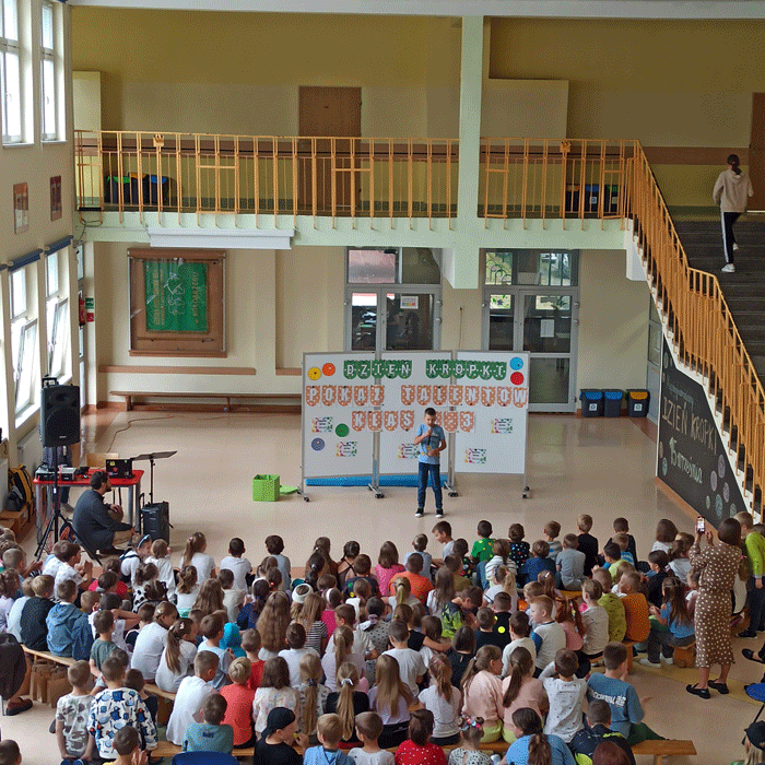 Występ Rostka na Dniu Kropki