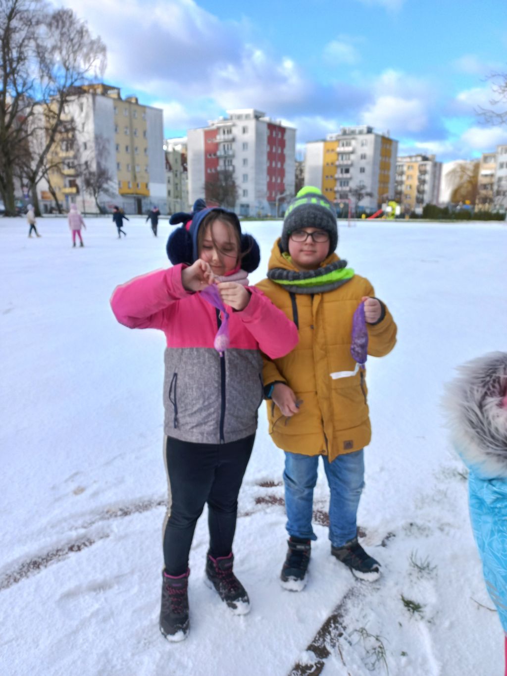 kółko przyrodnicze dokarmia ptaki