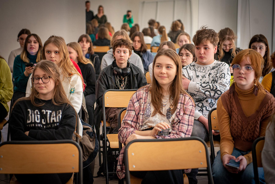 Uczniowie biorący udział 