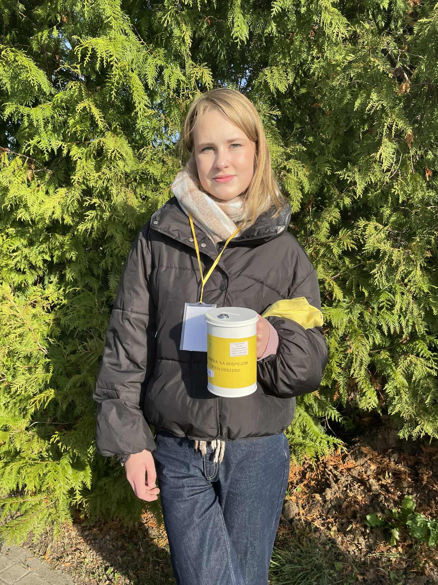 Nasi wolontariusze podczas zbiórki 1 listopada