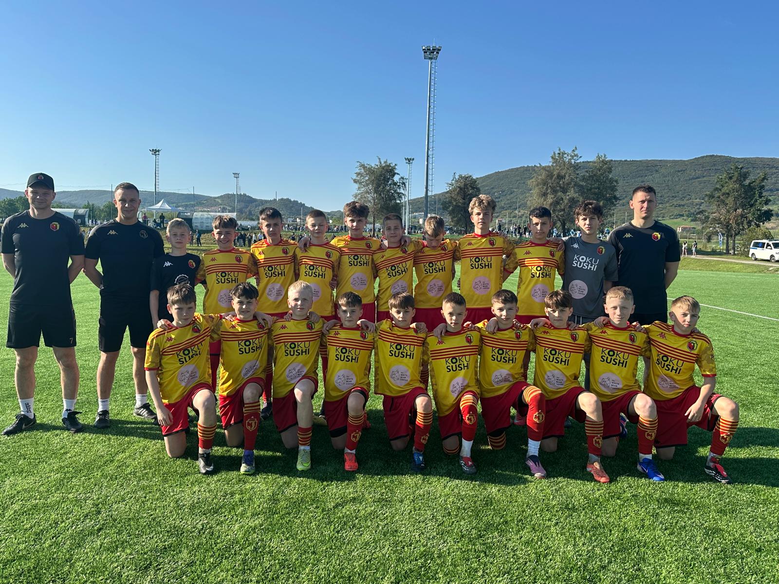 Maks z Jagielonią Białystok na turnieju w Grecji