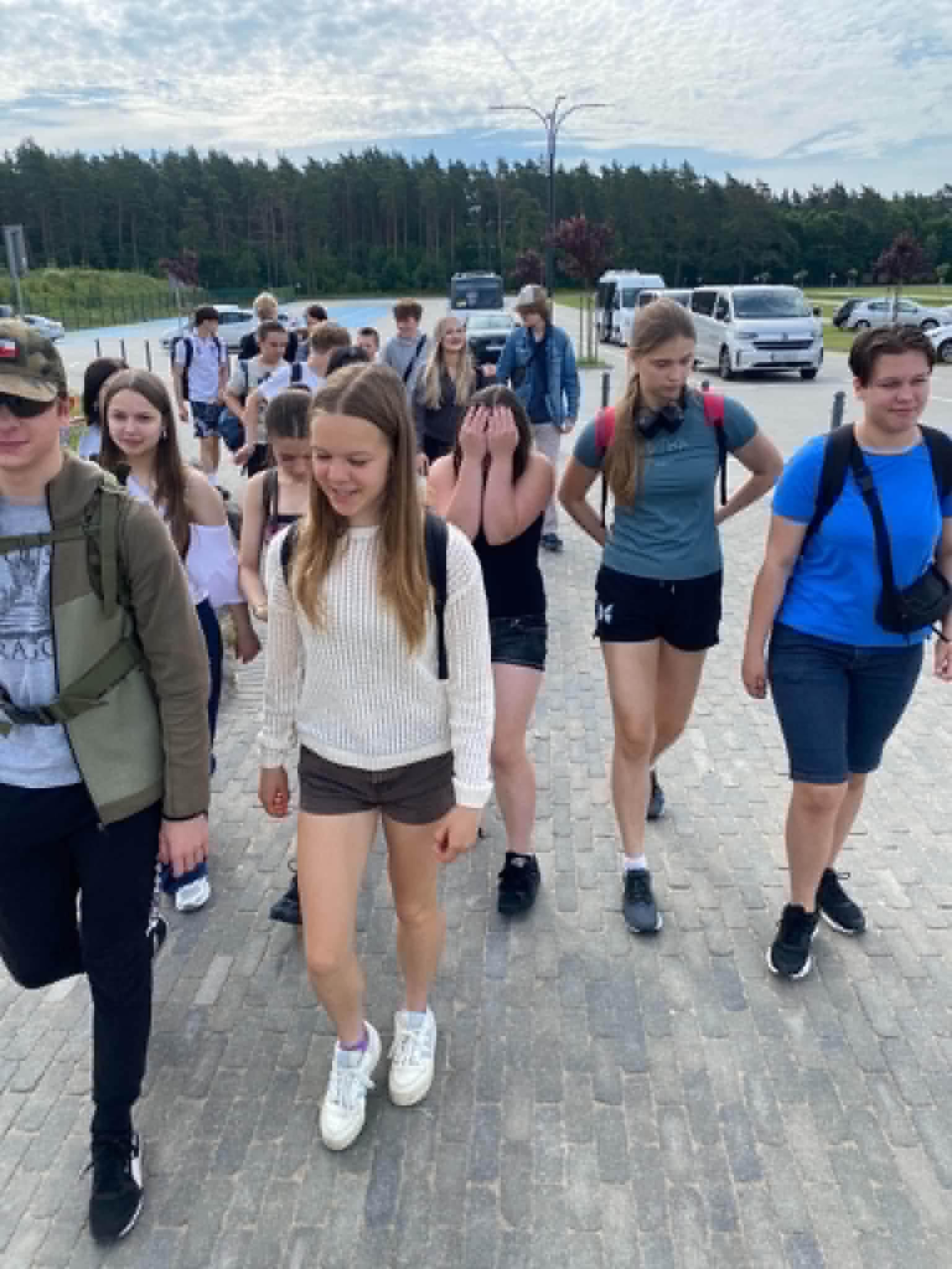 Ostatnia wycieczka klasy 8a do Hossolandu w Brojcach